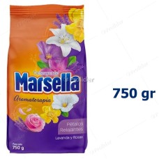 Detergente en Polvo Marsella Bolsa 750 gr Pétalos Relajantes