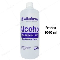 Alcohol 70° Alkofarma Frasco 1 Litro