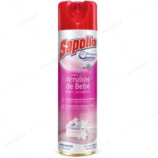 Ambientador En Spray Sapolio frasco 360 ml Arrullos de Bebé