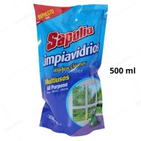Limpiavidrios Sapolio Sachet 500 ml