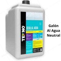 Cera Al Agua Tekno Galón 3785 ml Blanca