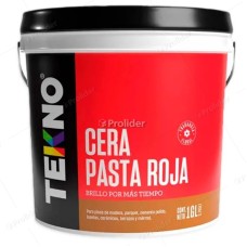 Cera En Pasta Tekno Balde 3785 ml Rojo