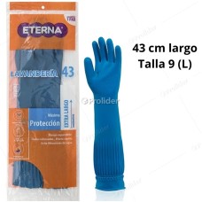 Guantes de Lavandería Eterna Largo 43 cm Talla 9 (L)