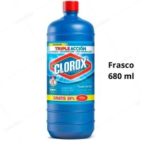 Lejía Clorox Frasco 680 ml
