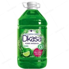 Lavavajilla Liquida Dkasa Limón Galón 4 Litros