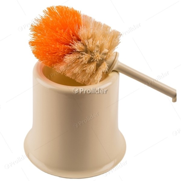 Hisopo para Baño Hude Luna con Base Crema