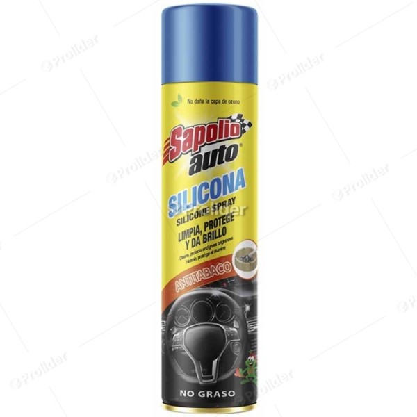 Silicona En Spray Tablero Sapolio Frasco 360 ml Antitabaco