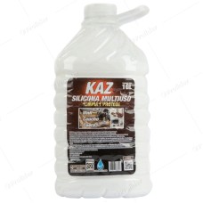 Silicona Liquida Blanca Multiusos Kaz Galón 3.8 Litros Vinil Caucho Cuero