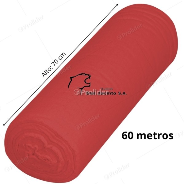 Fardo de Franela San Jacinto 60 Metros Rojo