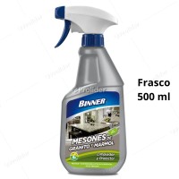 Limpiador Protector Mesones de Mármol y Granito Binner Frasco 500 ml