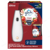 Ambientador Automático Glade Completo Manzana Y Canela