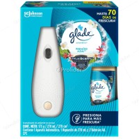 Ambientador Automático Glade Completo Paraíso Azul