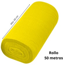 Fardo de Franela Genérico 50 Metros Amarillo