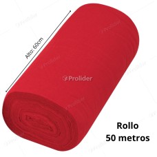 Fardo de Franela Genérico 50 Metros Rojo
