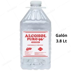 Alcohol 96° QR Galón 3.8 Litros