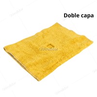 Trapeador de Felpa Doble Genérico Amarillo